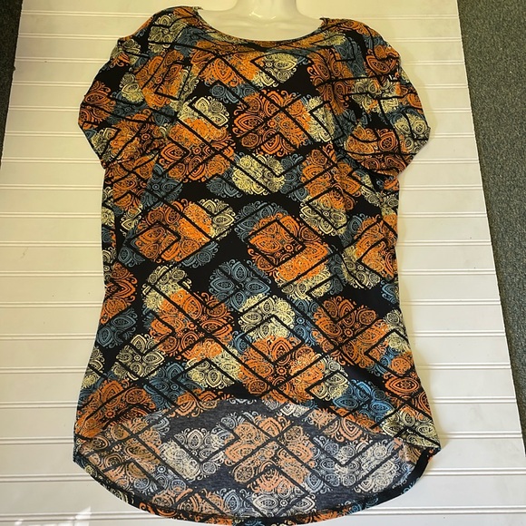 LulaRoe Geometric Printed Irma Tunic Top-0918 - Picture 9 of 10